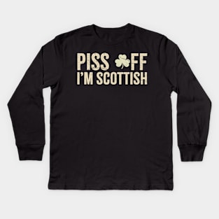 i'm scottish Kids Long Sleeve T-Shirt